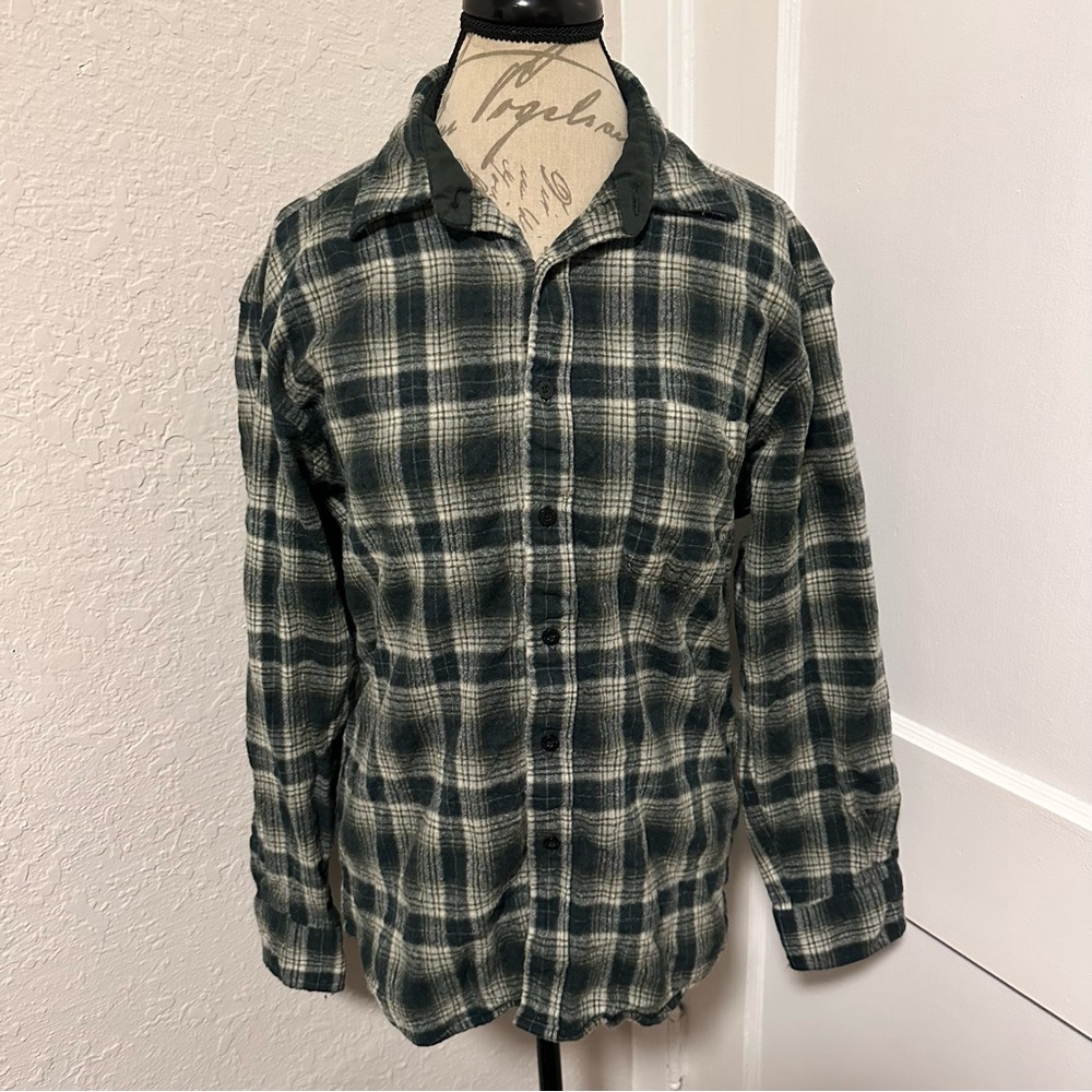 Pendleton 100% Virgin Wool Plaid Button Up Lodge Shirt